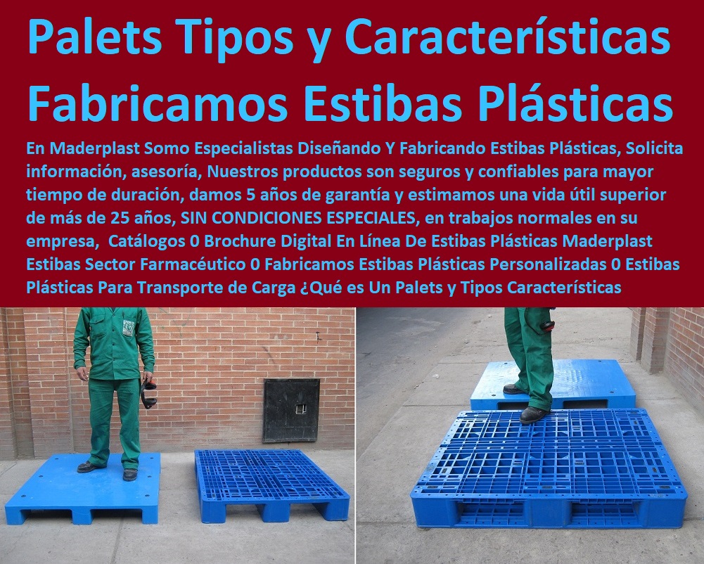 Catálogos 0 Brochure Digital En Línea De Estibas Plásticas Maderplast Estibas Sector Farmacéutico 0 Fabricamos Estibas Plásticas  Estibas Pallets, Contenedores Antiderrame, Tarimas, Empaque Embalaje, Almacenamientos, Dique Estiba Anti Derrames, Cajas, Plataformas Tablados, Entarimados, Tanques, Recipientes Contención Derrames, Logística automatizada, Personalizadas 0 Estibas Plásticas Para Transporte de Carga ¿Qué es Un Palets y Tipos Características Catálogos 0 Brochure Digital En Línea De Estibas Plásticas Maderplast Estibas Sector Farmacéutico 0 Fabricamos Estibas Plásticas Personalizadas 0 Estibas Plásticas Para Transporte de Carga ¿Qué es Un Palets y Tipos Características